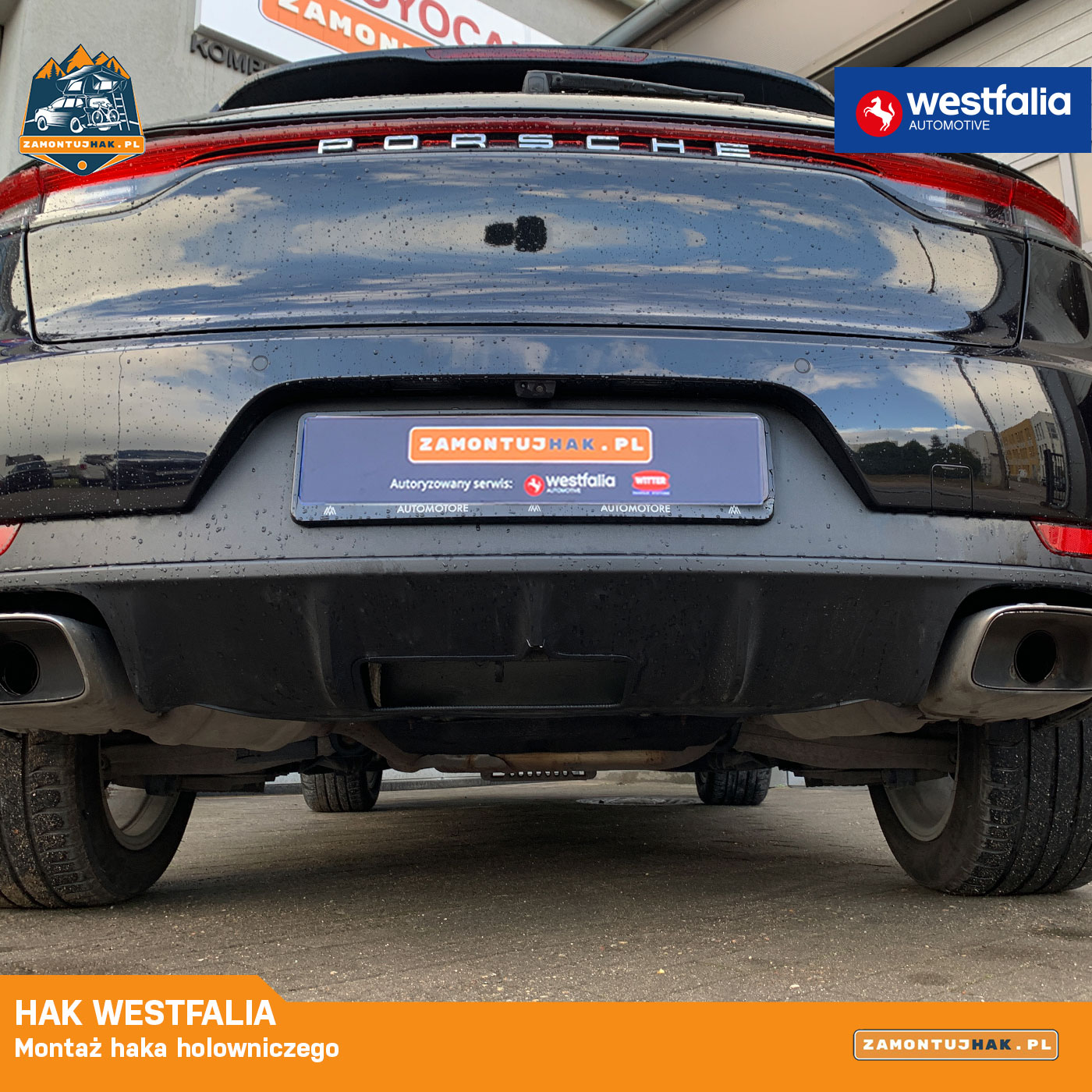 porshe cayenne z hakiem holowniczym